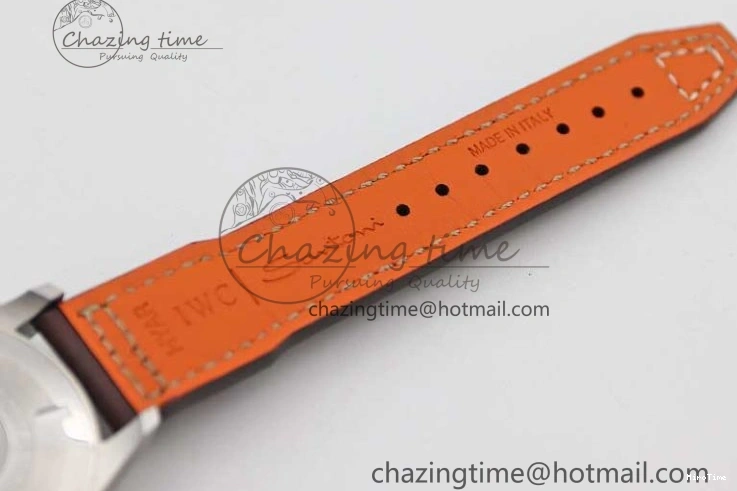 MIROTIME 0502 Mark XVIII IW327010 SS M+F 1:1 Best Edition Blue Dial on Brown Leather Strap A Resilient 7051